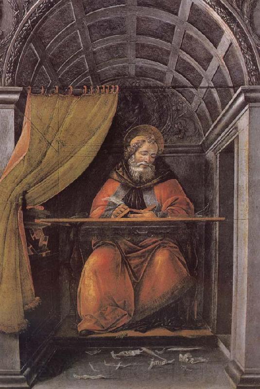Sandro Botticelli Writing characters of St. Sting France oil painting art